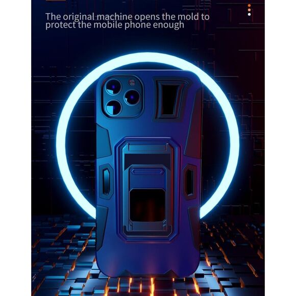 Protective‎ Kickstand Case for iPhone 12 Pro Black (3944) - Picture 2 of 5